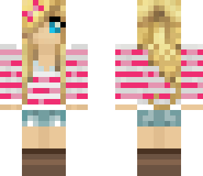 pink teenage girl