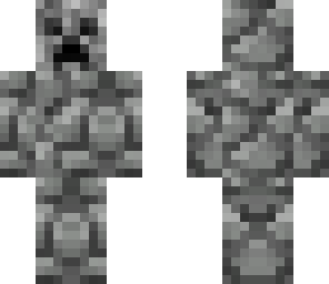 cobblestone creeper - 3rd skin - logeybogey