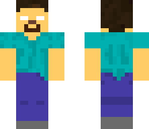 herobrine with wierd skin
