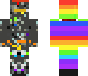 rainbow bedrock