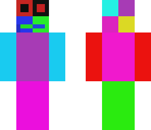 colourful man