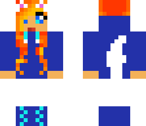 cool white wolf girl