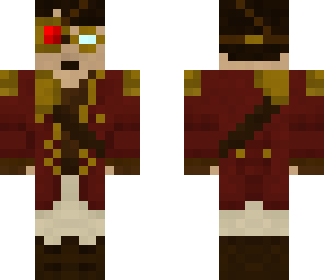 steampunk pirate captain