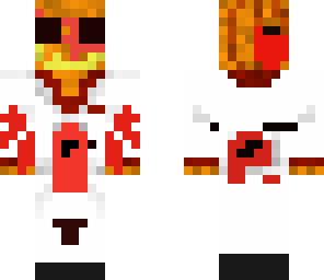 pumpkin head whit a gun