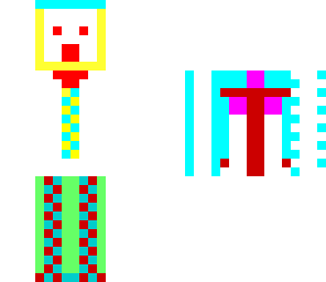 painted glassman
