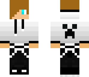 white hoodie creeper