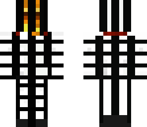 black and with