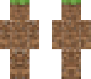 grass skin - skin de bloque de tierra