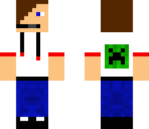 awesome creeper on the back man