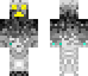 black and white creeper