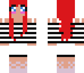 girl with strips