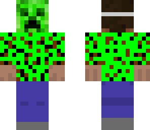 steve's creeper costume