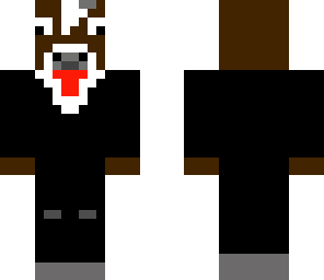 cow in tuxedo
