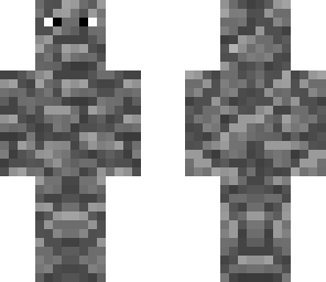 pinefur's cobblestone man
