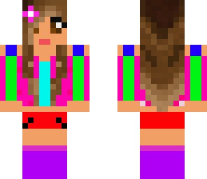 my colorful side girl