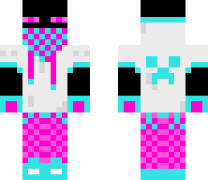 pink-blue enderman gangster