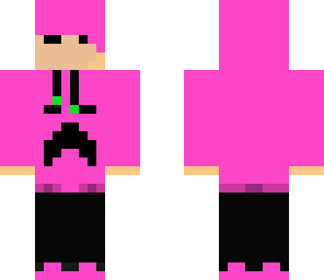 pink creeper hoodie