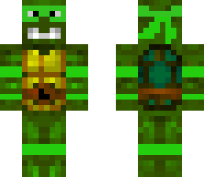 green ninja turtle