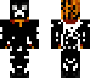 creeper infected pumpkin man