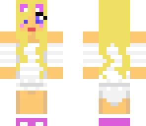 cat girl ina dress