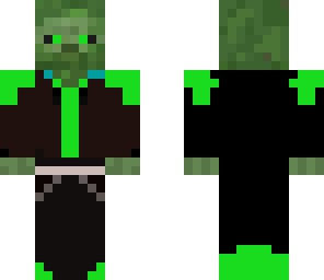 green zombieman