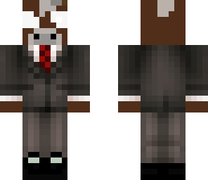 crazy cow in a suit