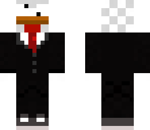 crazy chicken in a suit