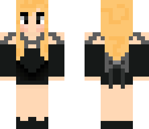 blonde girl with dress