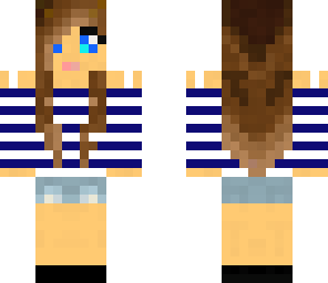 blue girl