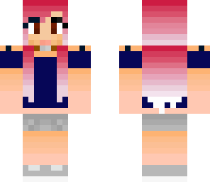 pink haired girl