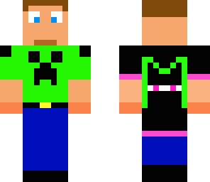 minecraft fan with cape