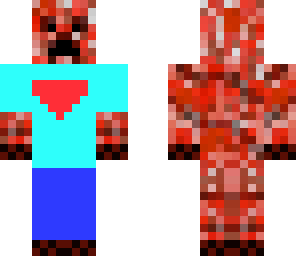 ruby creeper with clothes