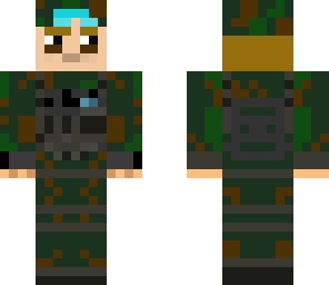 swamp camo soldier