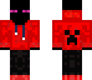 enderman in hoodie