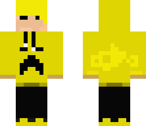 yellow creeper hoodie
