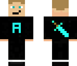 admin with suite and swort