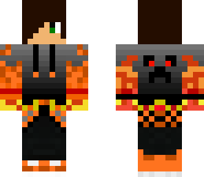 flame hoodie