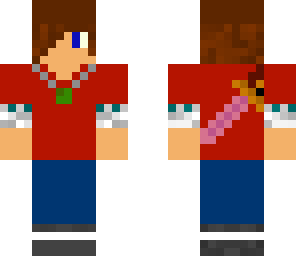 boy with pink sword