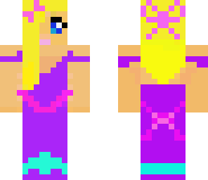 hot gurl with purple dress