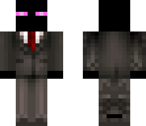 enderman in a suit -no glasses-
