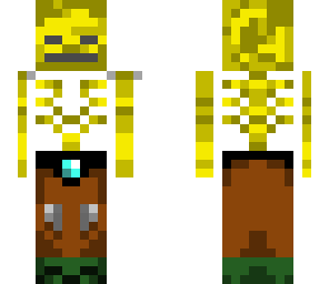golden skeleton