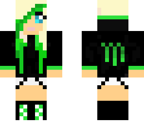 green scene girl