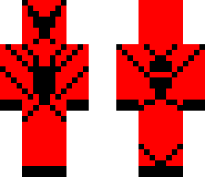 blood red
