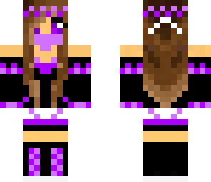 ninja girl purple