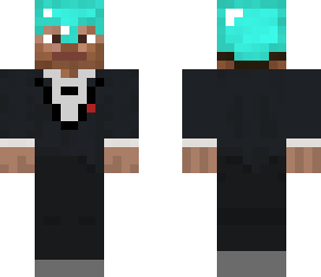 tuxedo man with diamond helmet