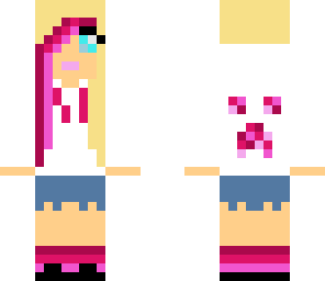 pink hoodie girl
