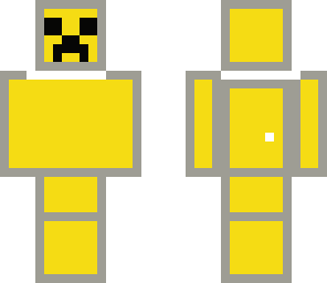 golden block man