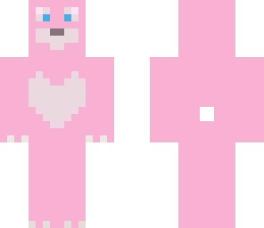 pink love bear