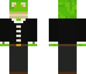frog in a suit