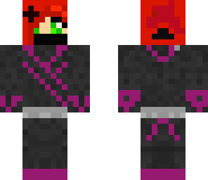 ninja girl purple